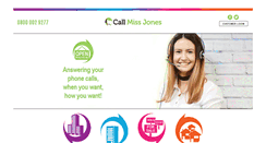 Desktop Screenshot of callmissjones.co.uk